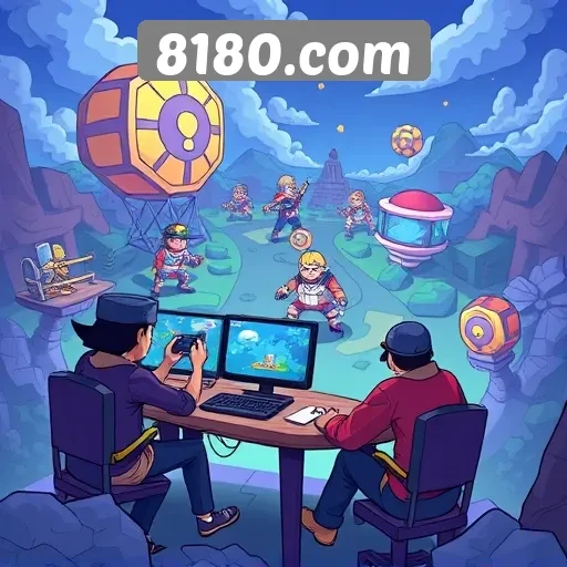 8180com dan Komunitas Game Online di Indonesia